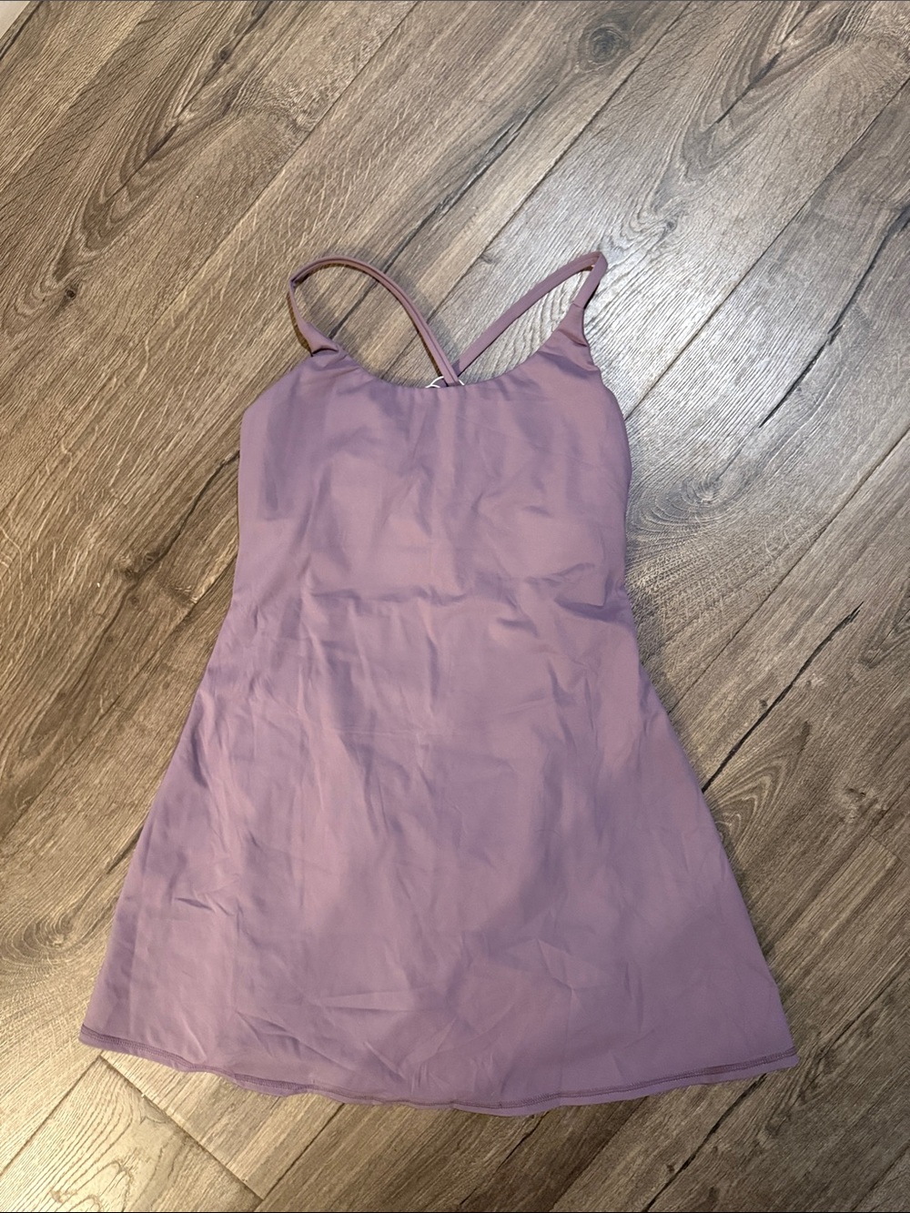 Halara Mauve Built-In Shorts Active Dress Size Small